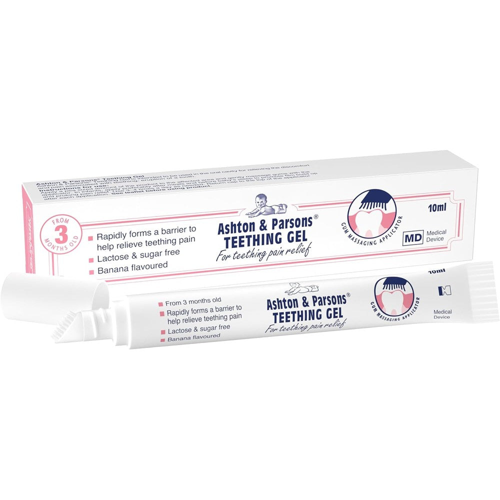 Ashton and Parsons Teething Gel 10ml front view