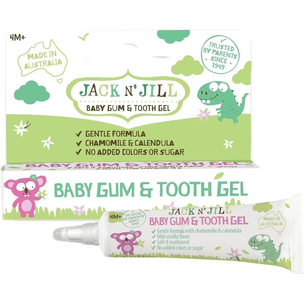 Jack N' Jill Baby Gum and Tooth Oral Gel front packaging view