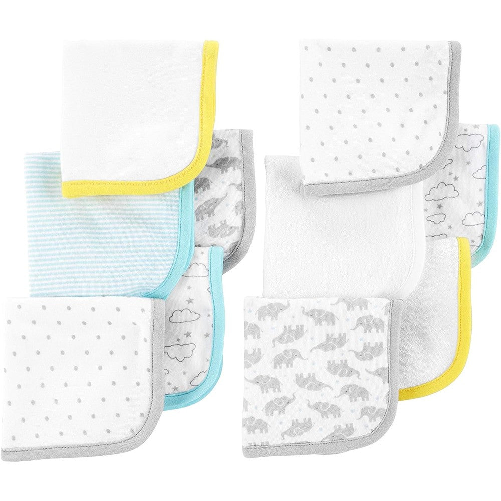 Simple Joys by Carter's baby washcloth 10-pack set front view