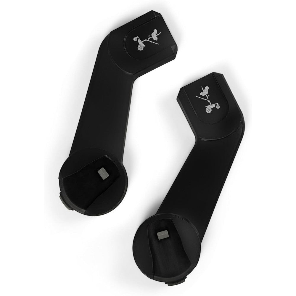 Joolz Hub2 car seat adapters black side profile view