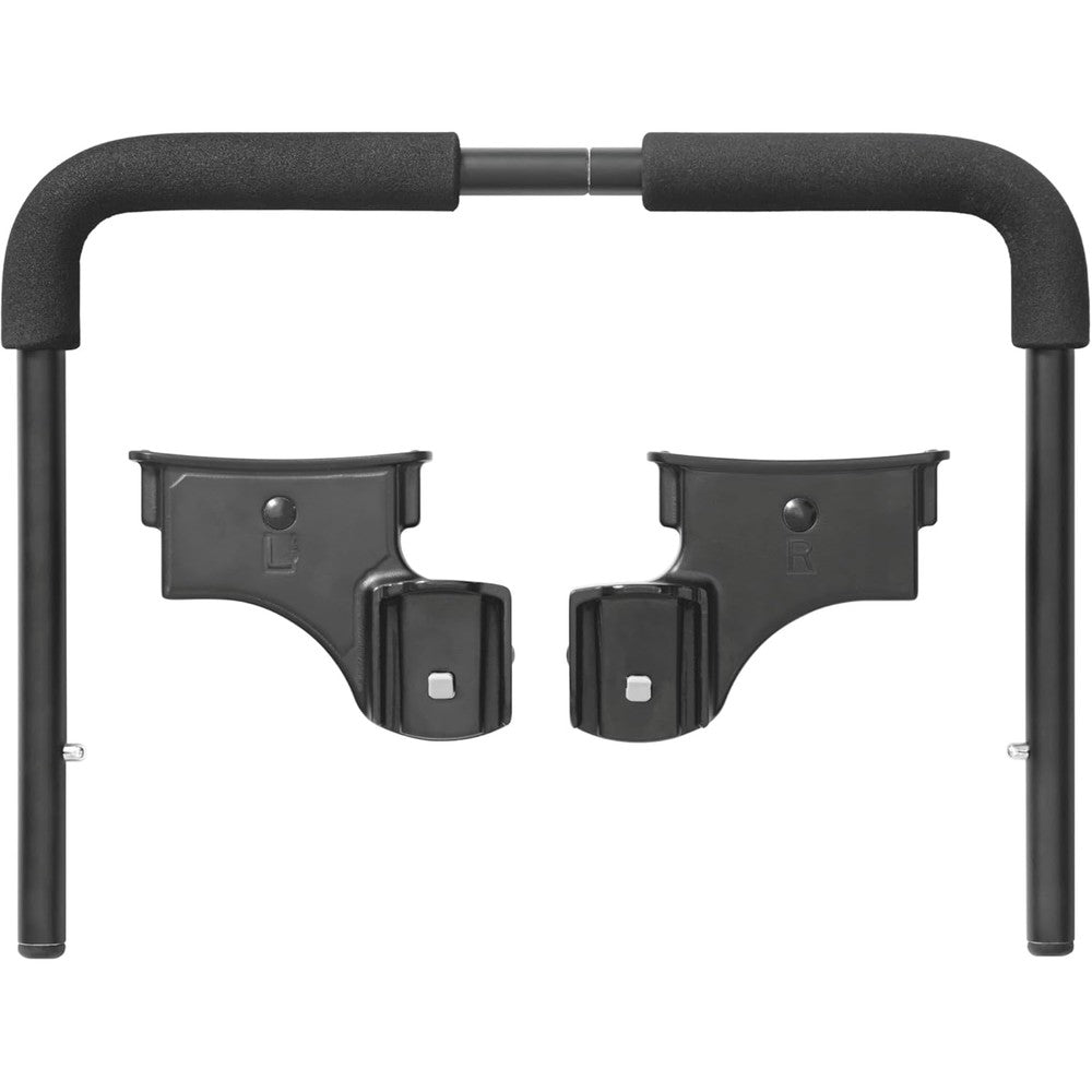 Baby Jogger Infant Car Seat Adapter for City Select 2 black metal hardware