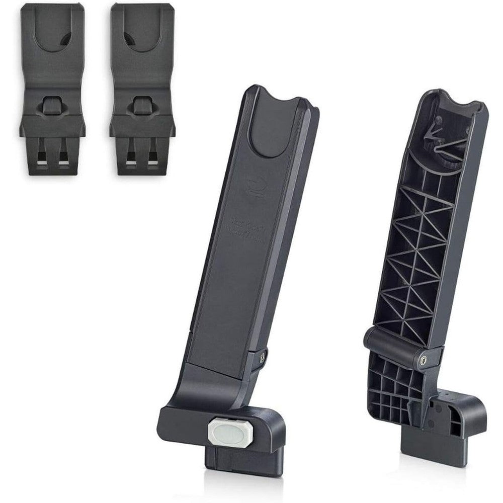 Joovy Qool rear and front car seat adapters front view