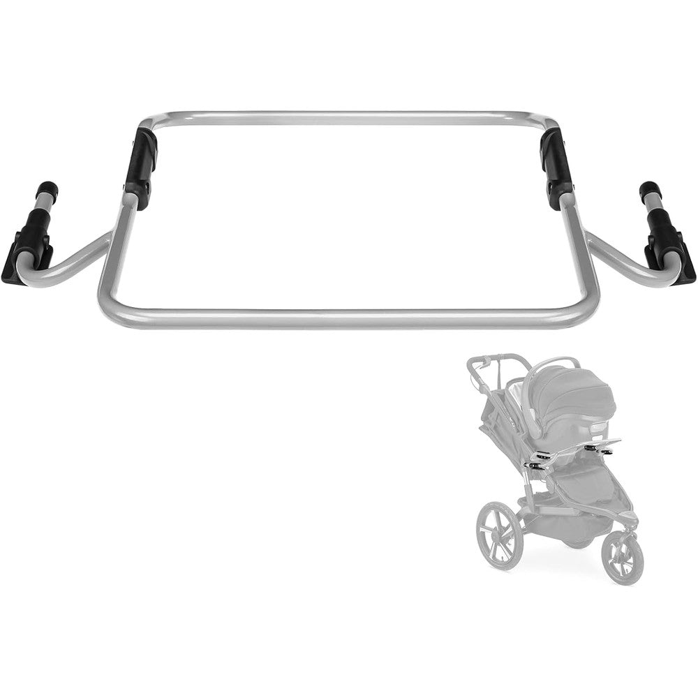 Touri single jogging stroller adapter front view