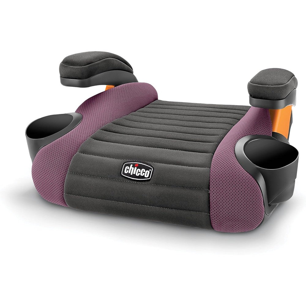 Chicco GoFit Backless Booster Car Seat Grape front view portable travel booster