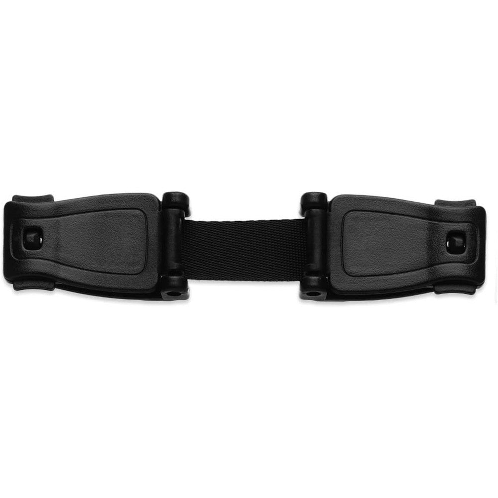 Sunmostar car seat highchair safety harness strap lock front view black toddler chest clip