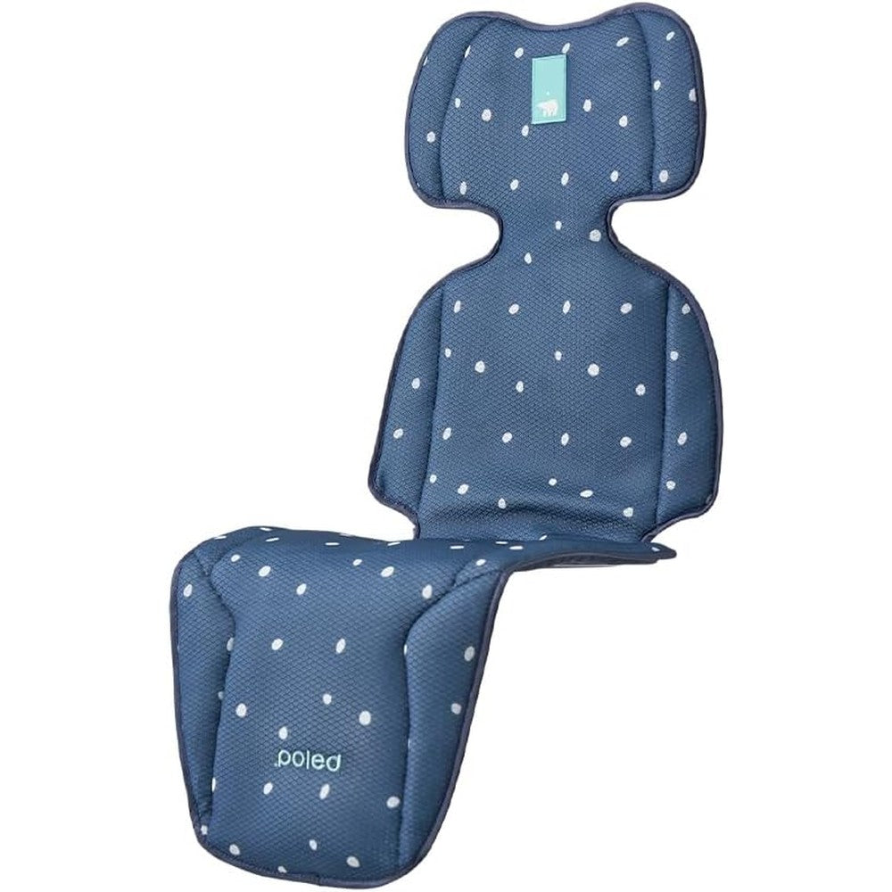 Poled AirLuv 3 baby car seat cooler pad front view in Astro design
