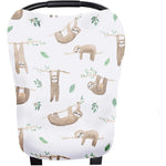 Copper Pearl Noah multi-use cover front view on baby car seat