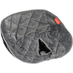 Diono Ultra Dry Seat gray waterproof car seat pad front view