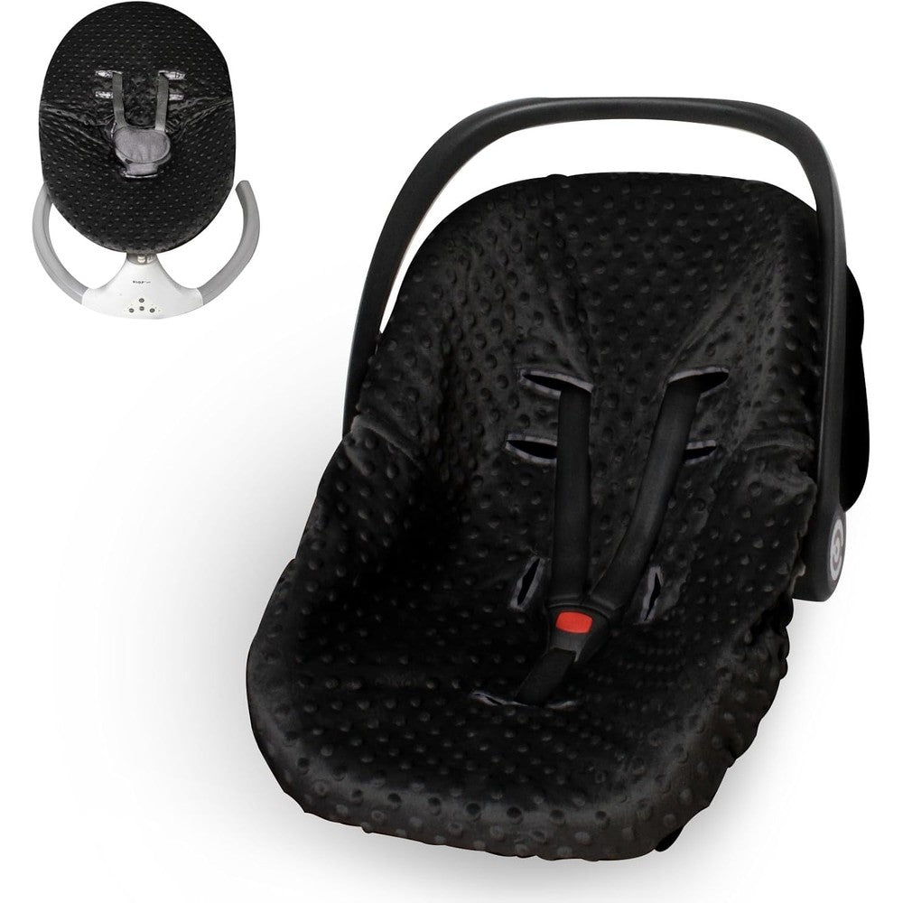 Boryokun infant car seat cover liner front view