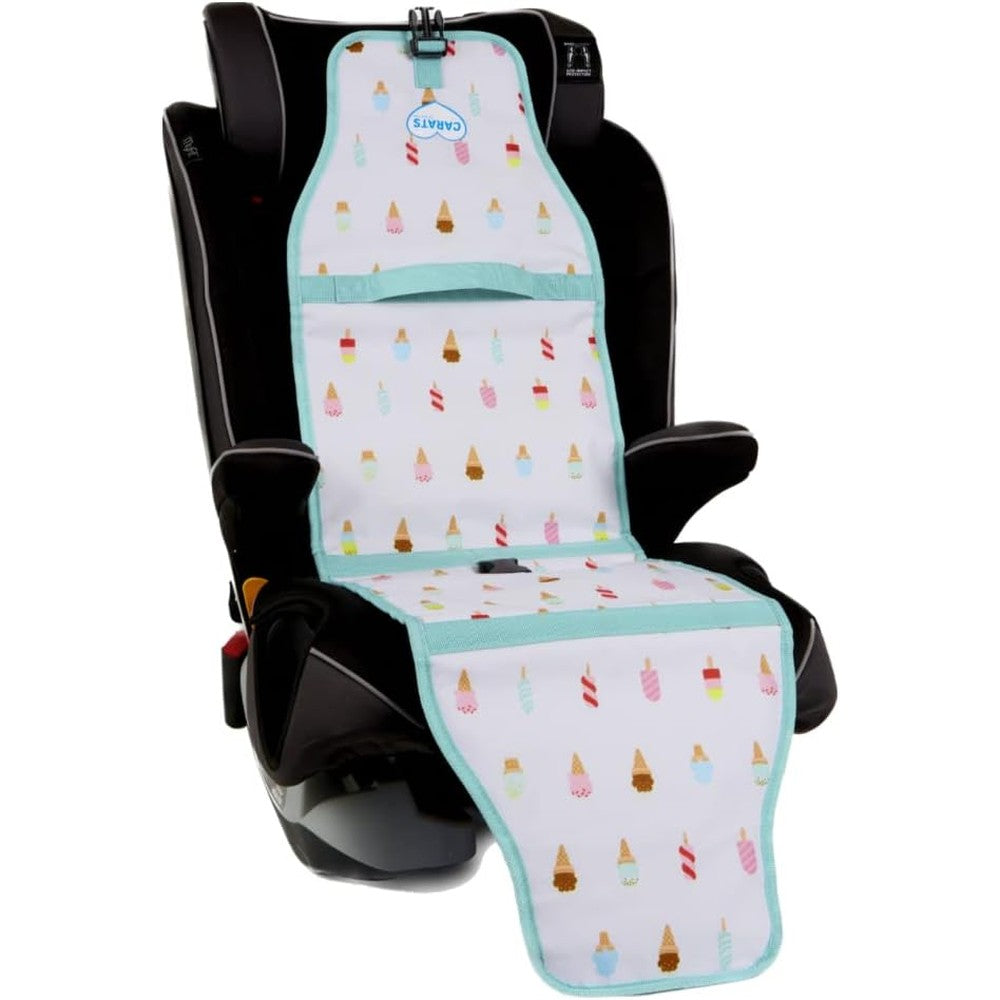 Cool Carats car seat cooling pad popsicle white front view