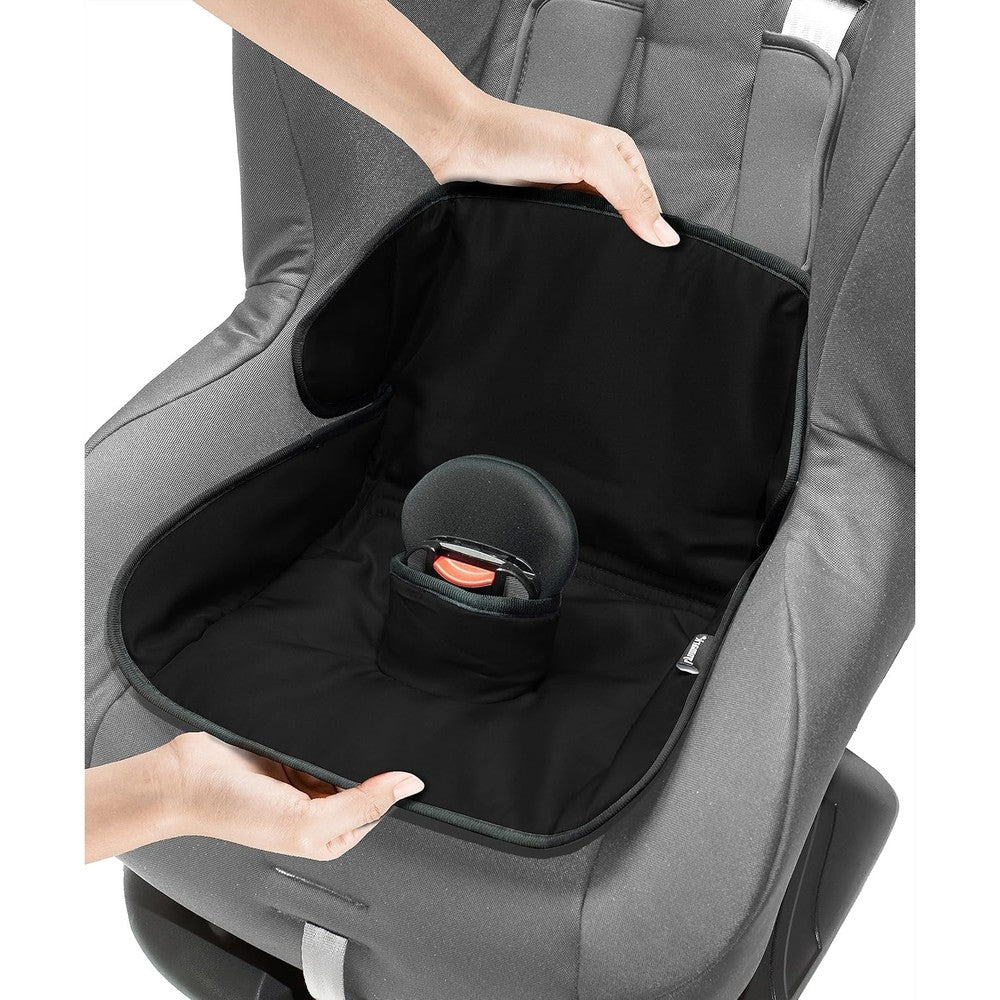 Lynmark Potty Training Car Seat Protector Cover black front view