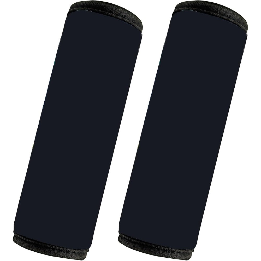 VegaPunkLab seat straps shoulder pads for kids in black front view