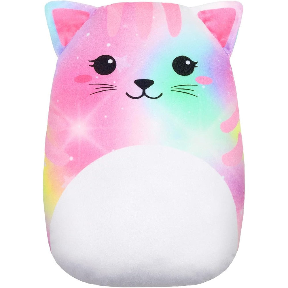 EllaSeek colorful cat car seat belt cushion front view