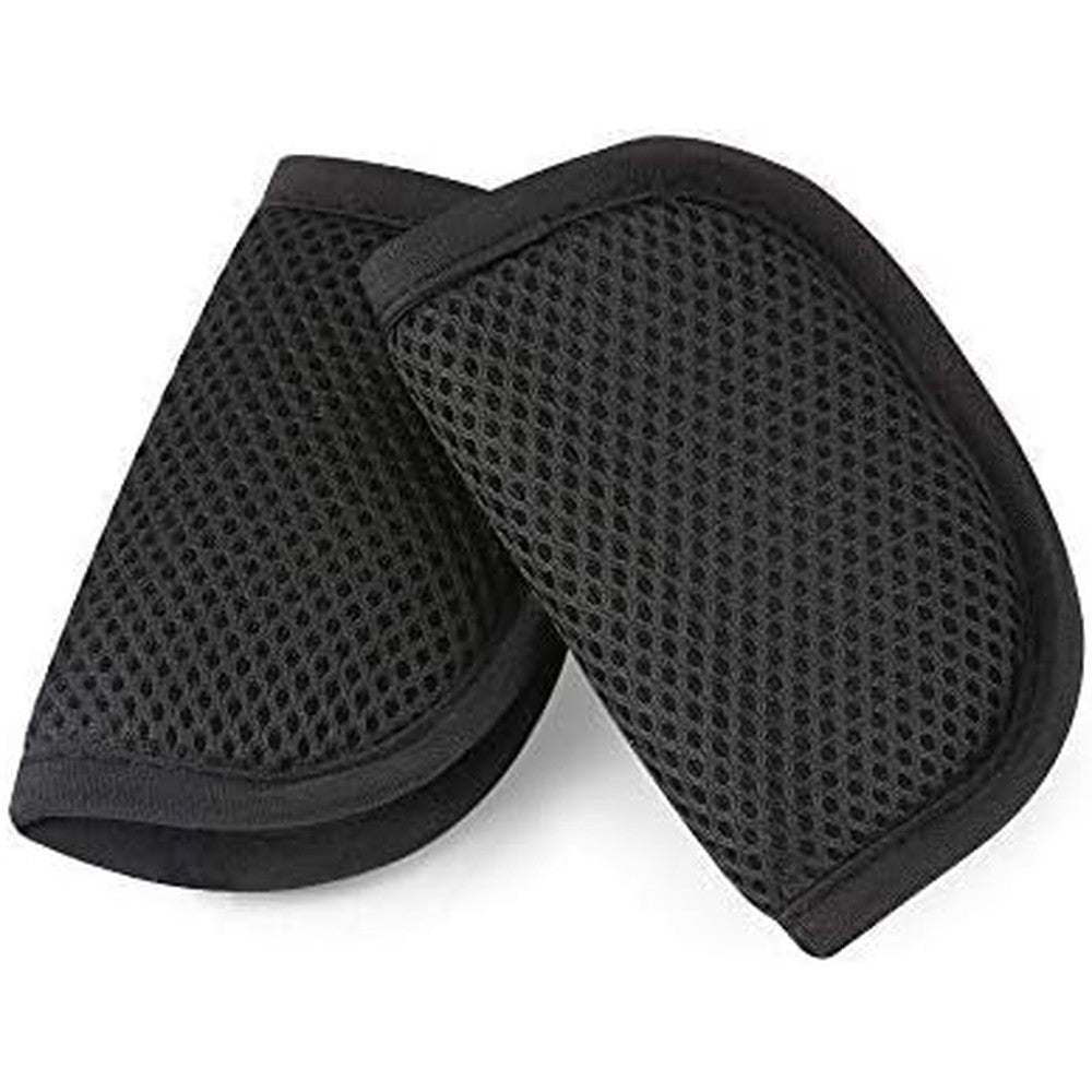 Accmor black car seat strap shoulder pads front view for baby strollers