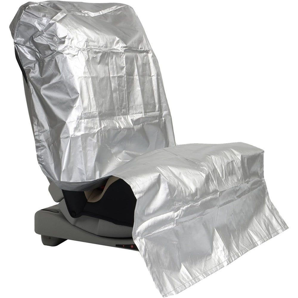 Hirritale baby car seat sun shade cover front view protecting infant seat from sunlight