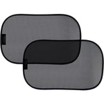Harrier Hardware baby car window cling sun shade front view four pack premium mesh
