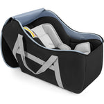 Weliday padded car seat travel bag front view black