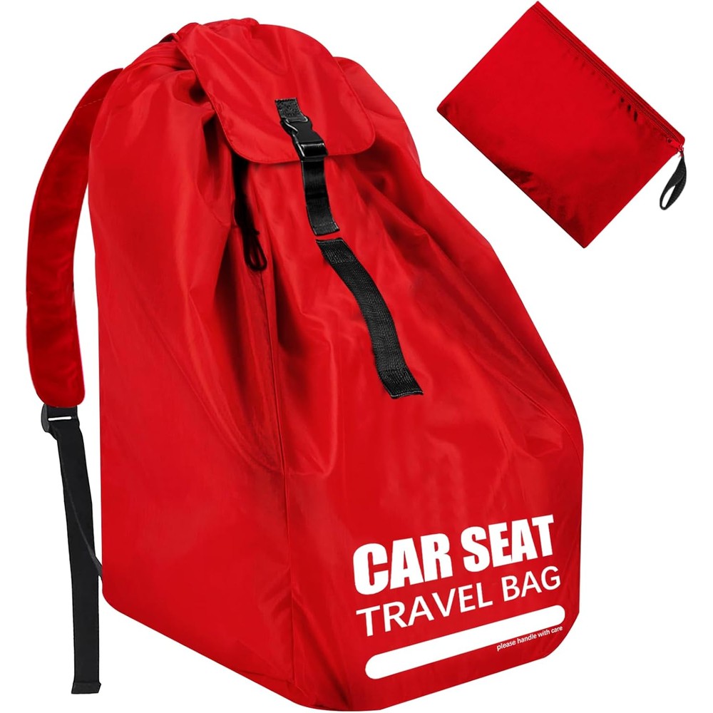 Imbsinvncy car seat travel bag front view for air travel