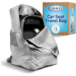Graco padded car seat travel bag front view