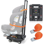 Orzbow car seat dolly front view for airport travel