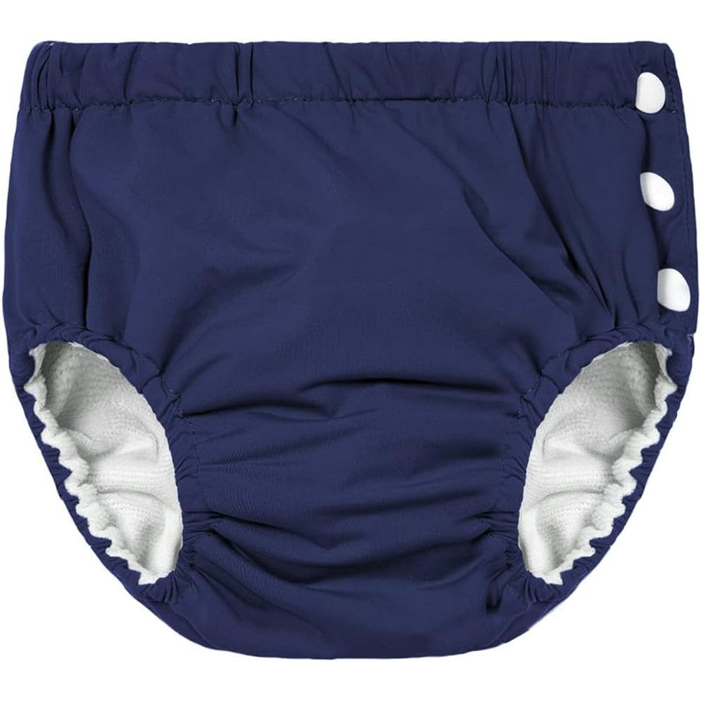 Century Star reusable swim diaper navy blue front view