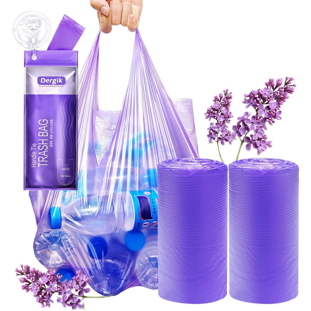 Dergik adult diaper disposal bags front view packaging