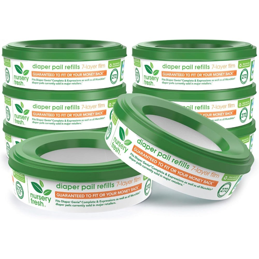 Nursery Fresh refill rings 8 pack front view