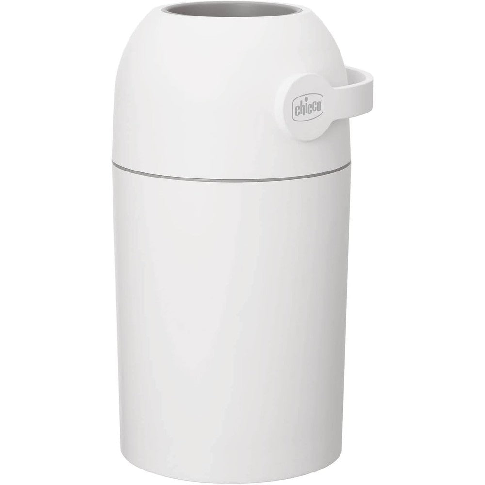 Chicco Nappy Bin Odour Proof System front view for nursery