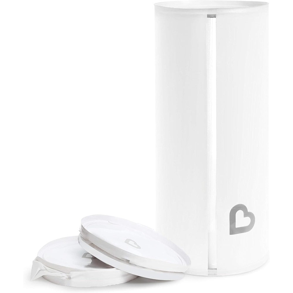 Munchkin Toss Portable Disposable Diaper Pail 3 Pack front view