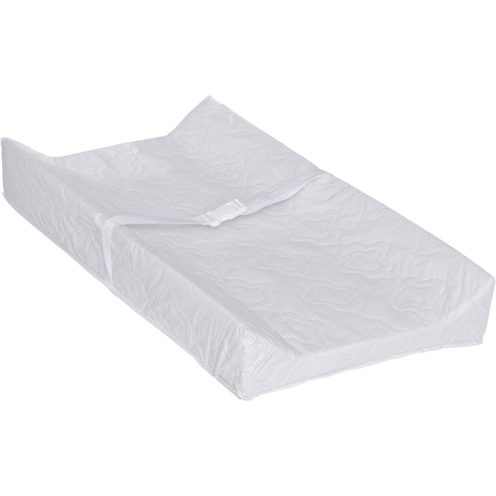Dream On Me Contour Changing Pad White 32x16x5 Inch For Safe Baby Diaper Changes - Image 1