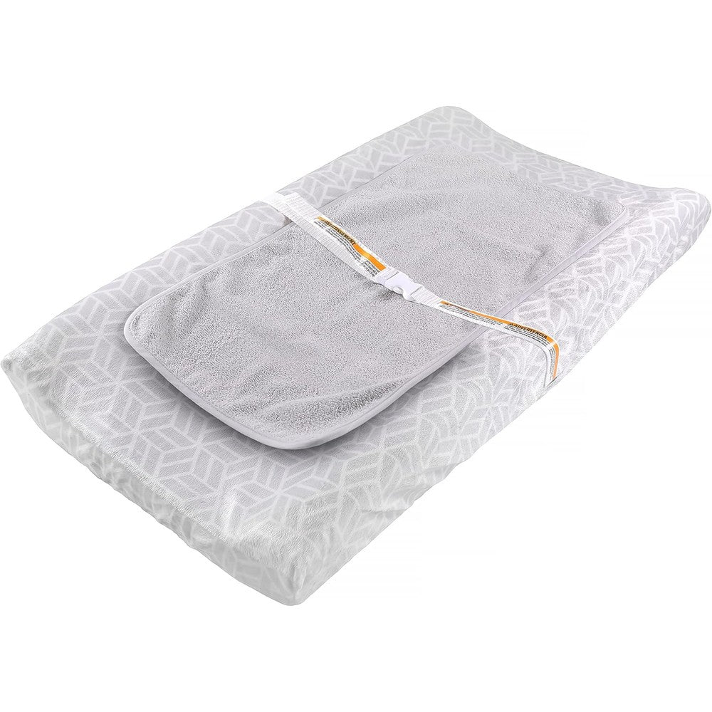 Ingenuity Basic Changing Essentials Kit 3-Piece Set Chevron front view
