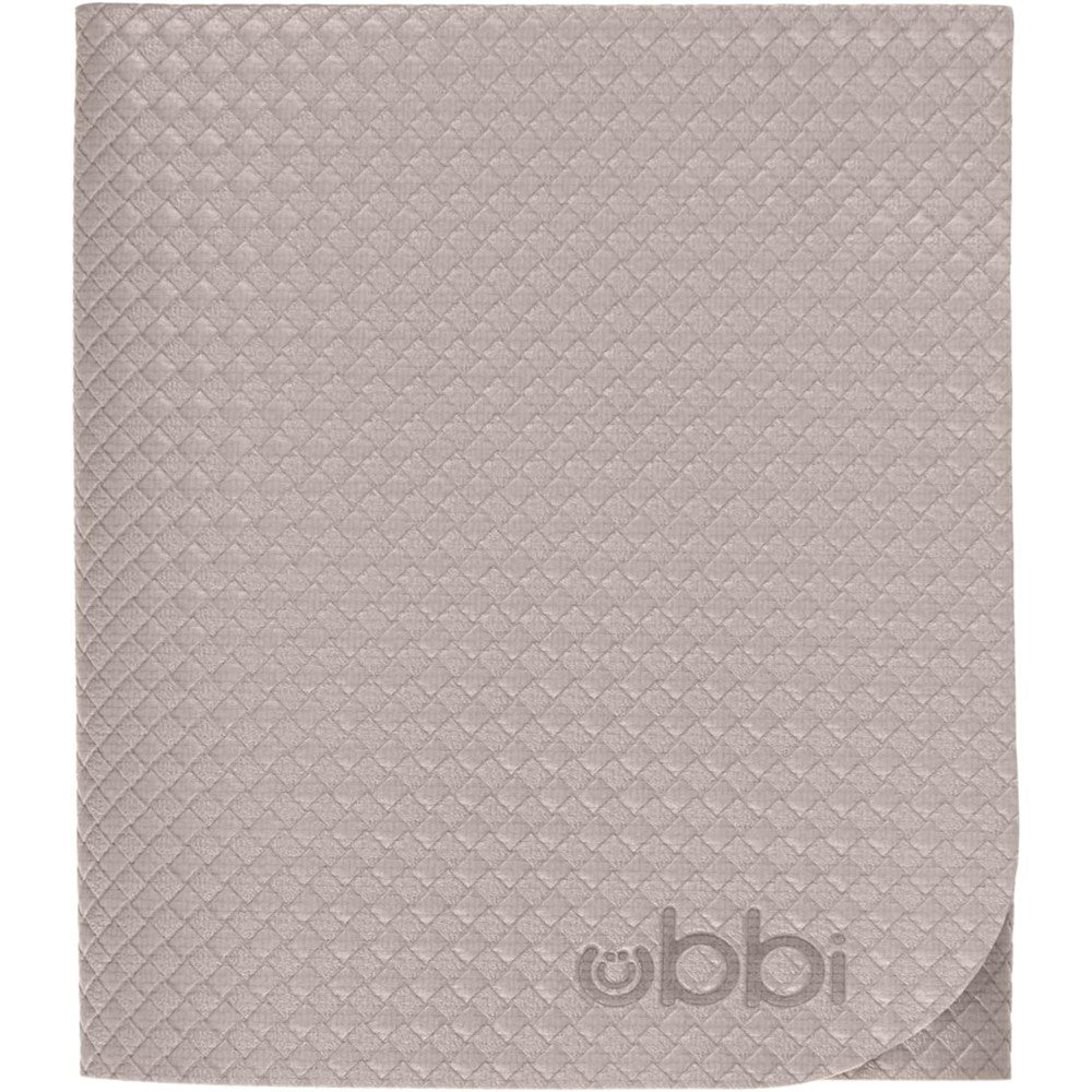 Ubbi On-The-Go Diaper Changing Baby Mat in Taupe front view