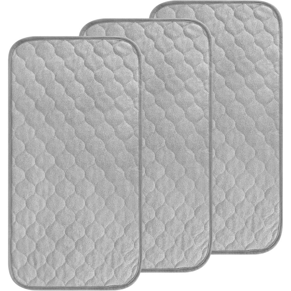 Eurobuy Accmor 3 pack waterproof changing pad liners front view