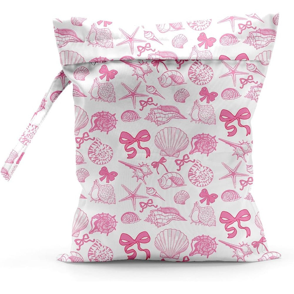 Sldpngo Waterproof Cloth Diaper Wet Dry Bag front view