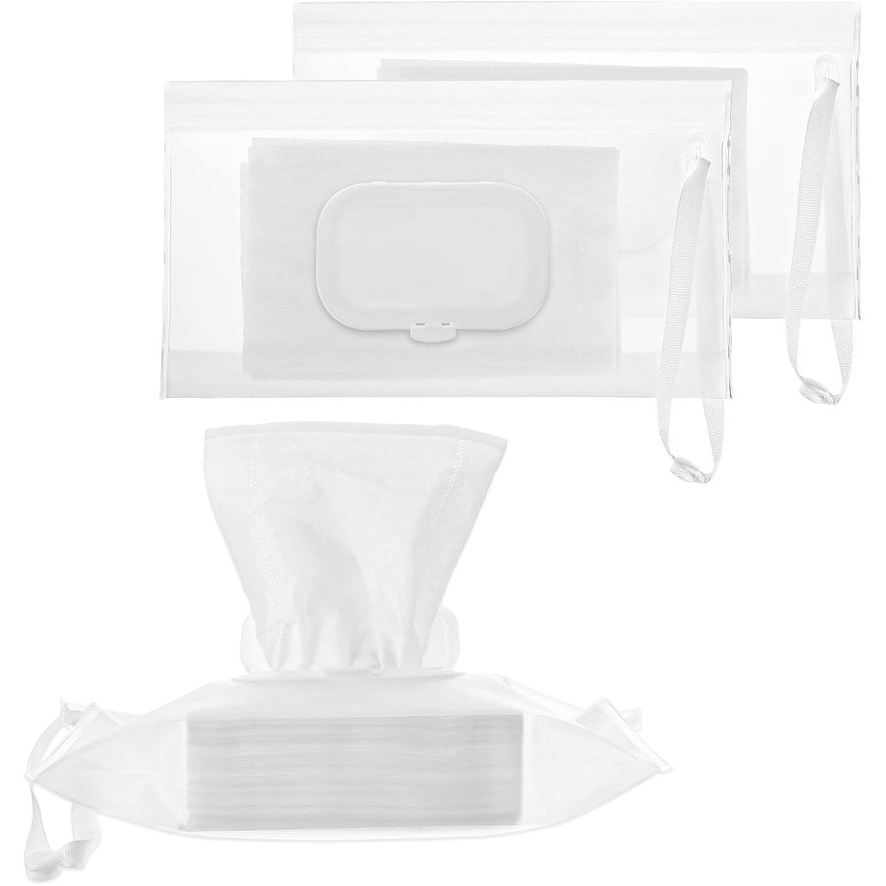 Yuntop portable wet wipe pouch dispenser front view