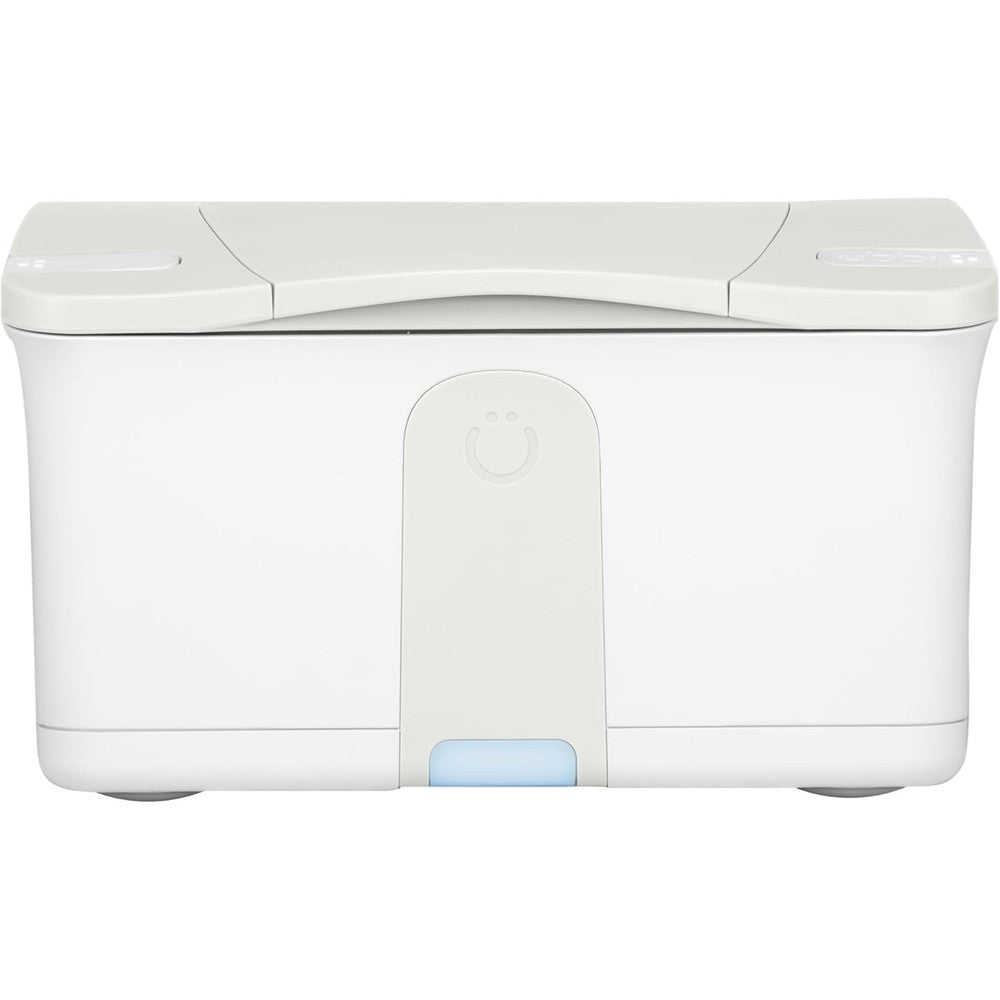Ubbi Baby Wipes Warmer and Dispenser in Oat front view