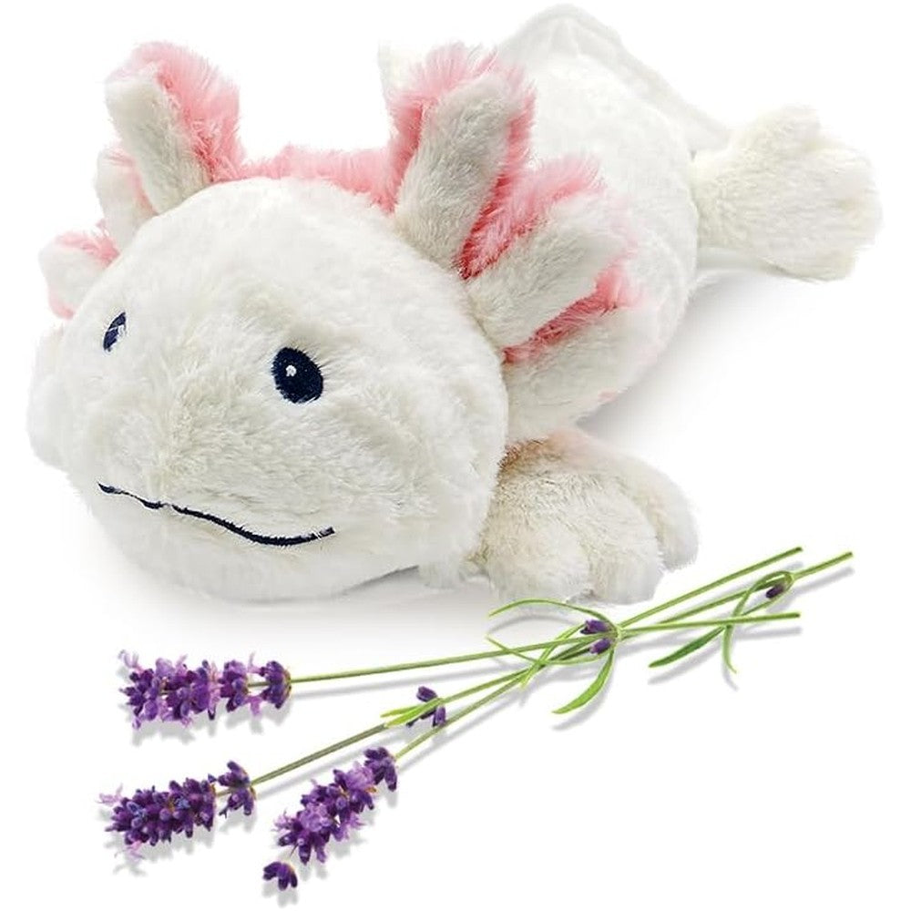 Warmies Axolotl Junior plush toy front view