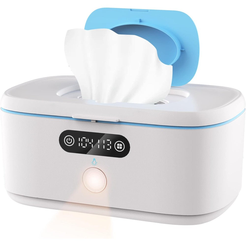 Bellababy wipe warmer front view with digital display