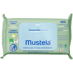 Mustela Baby Home Compostable Cleansing Wipes front packaging view