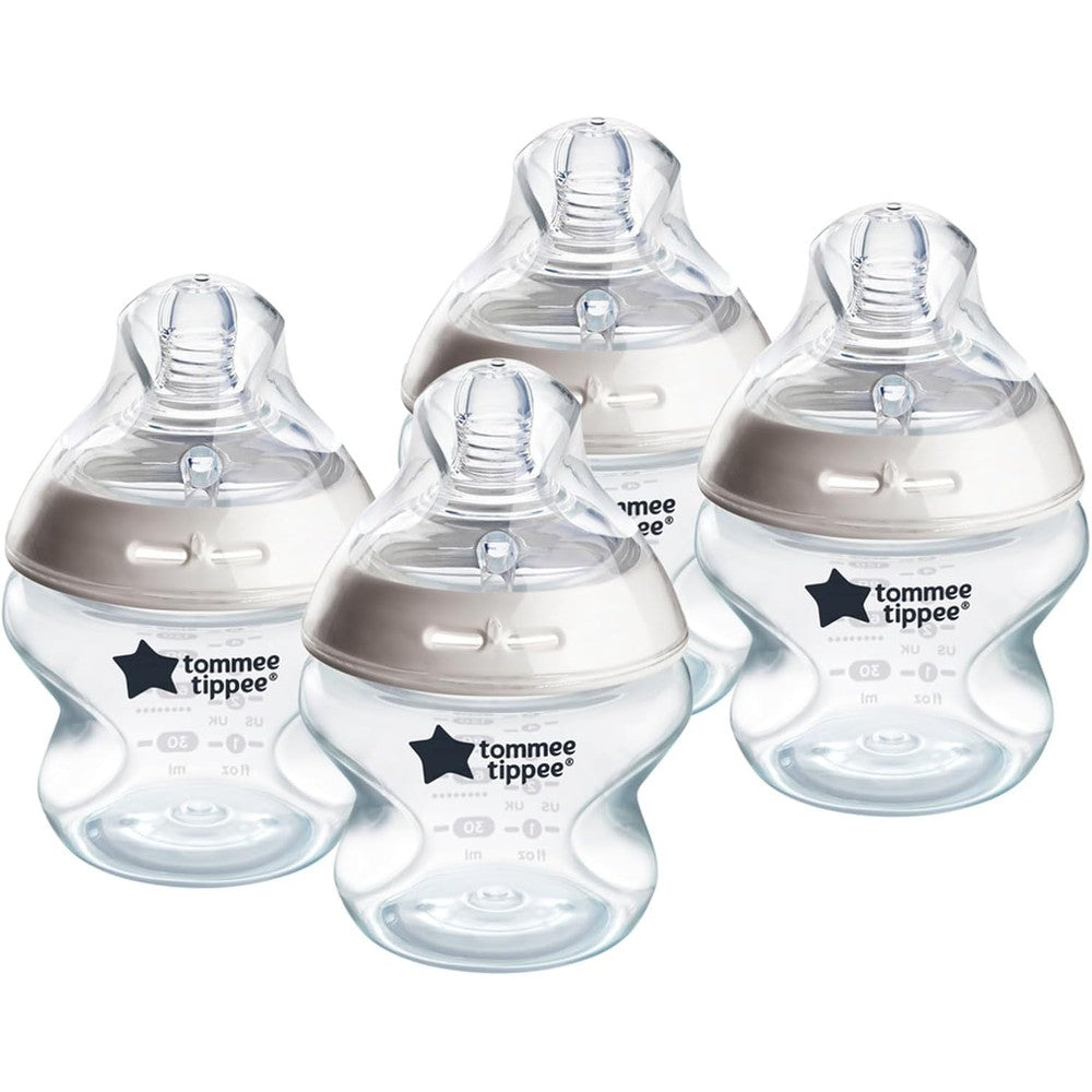 Tommee Tippee Natural Start Anti-Colic Baby Bottles 4 pack front view