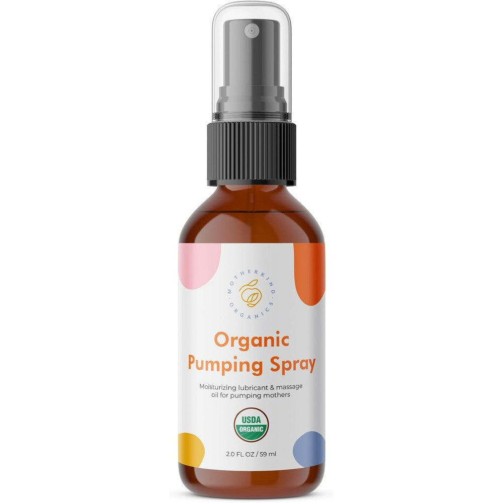 Motherkind Organics Pumping Spray front view bottle