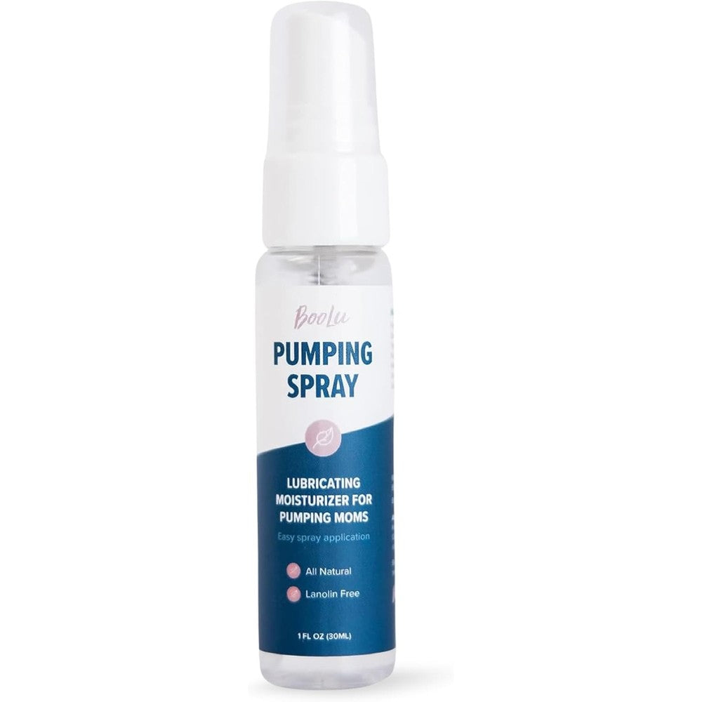BooLu Breast Pump Flange Spray bottle front view for breastfeeding
