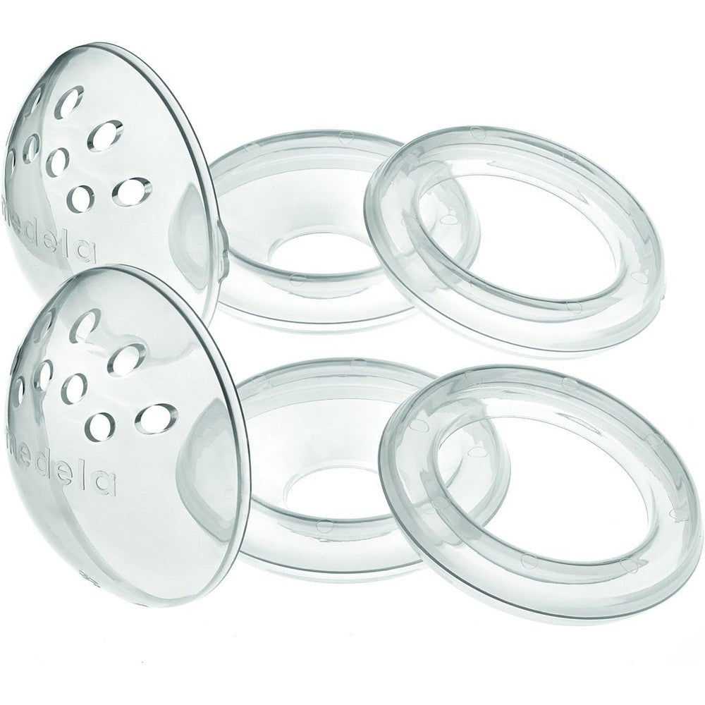 Medela TheraShells breast shells front view for nursing mothers