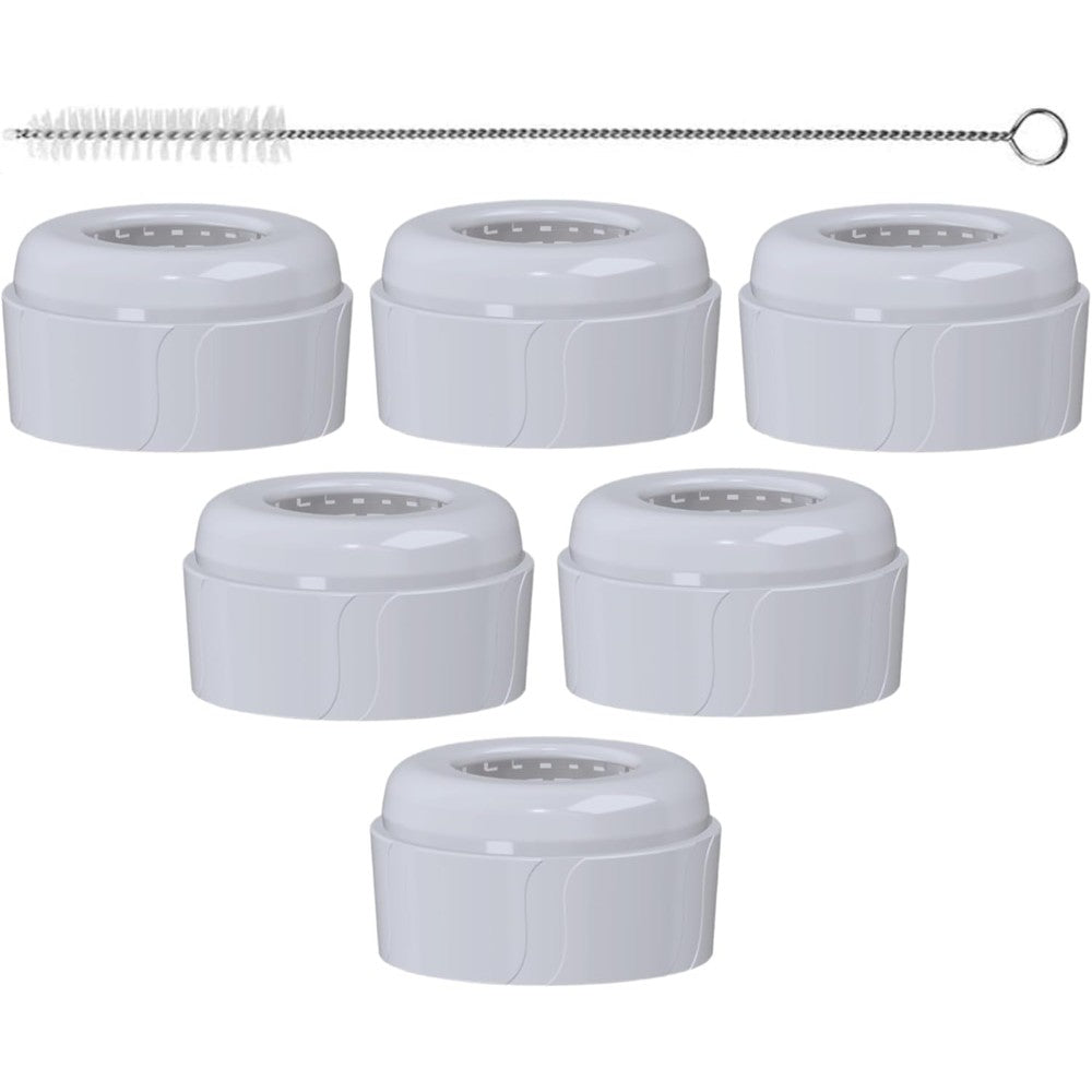 Pequeño replacement baby bottle ring collars front view