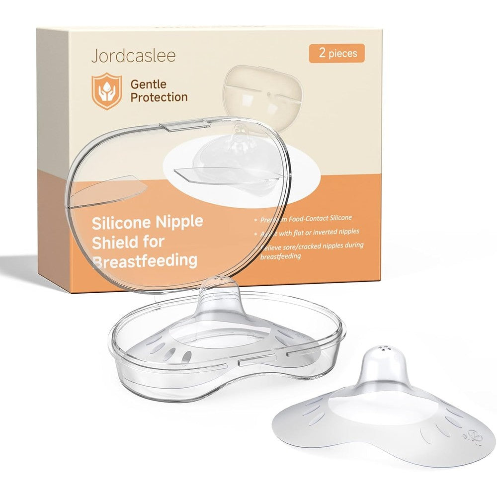 Jordcaslee nipple shields for breastfeeding front view