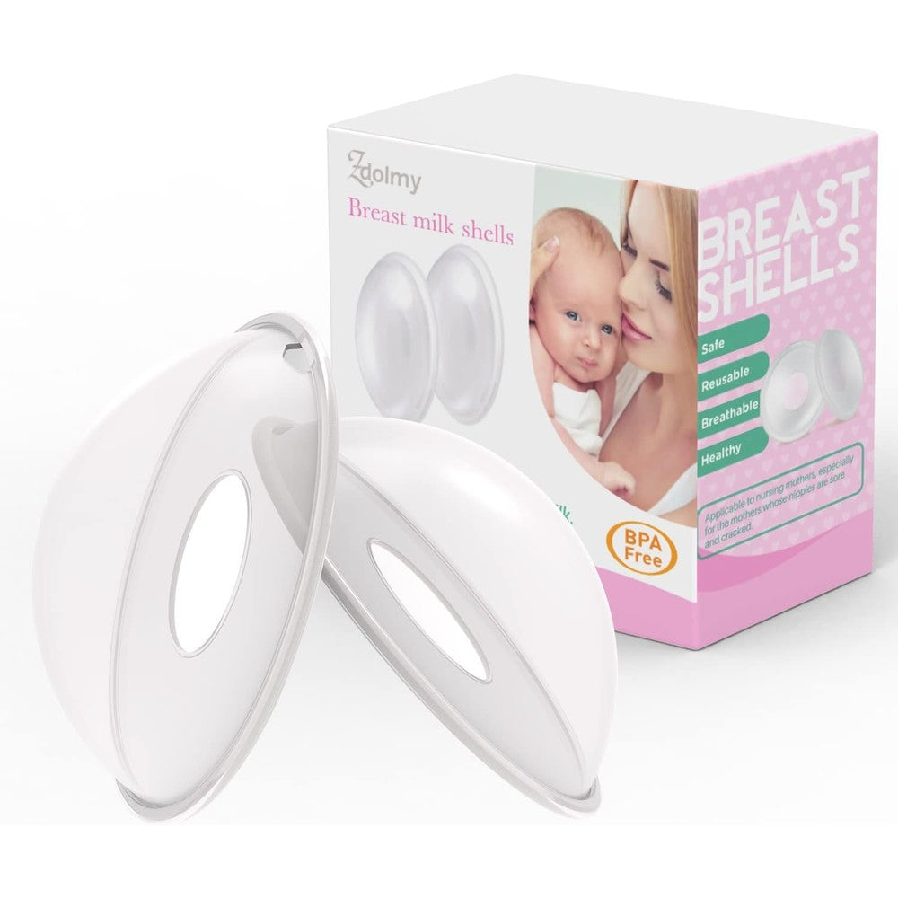 Zdolmy breast shells and milk saver nursing cups front view