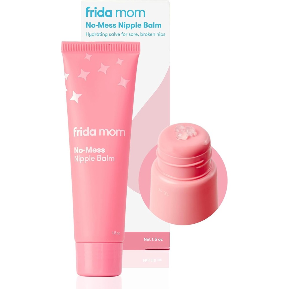 Frida Mom No-Mess Nipple Balm 1.5 Fluid Ounce front view