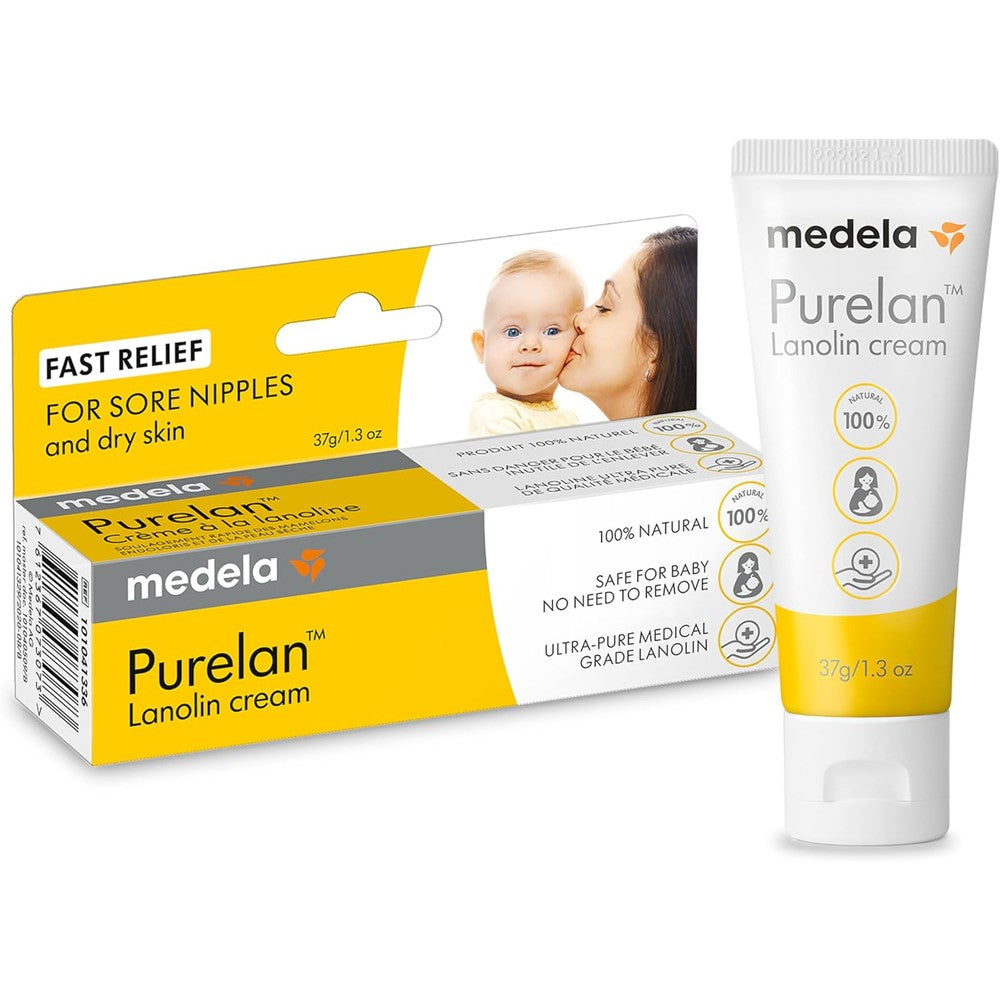 Medela Purelan Lanolin Nipple Cream 37g front view