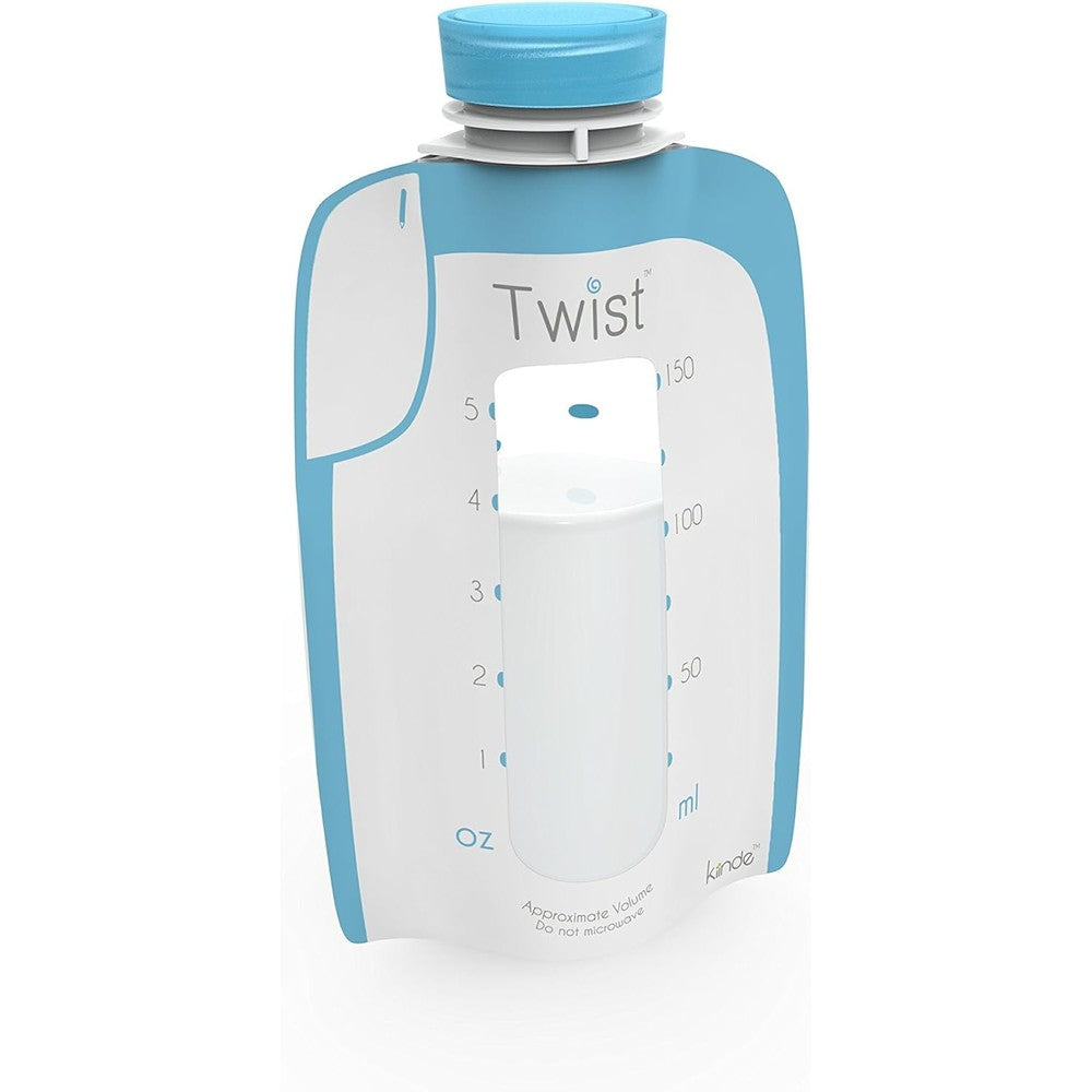 Kiinde Twist Pouch breast milk storage bags 20 pack front view