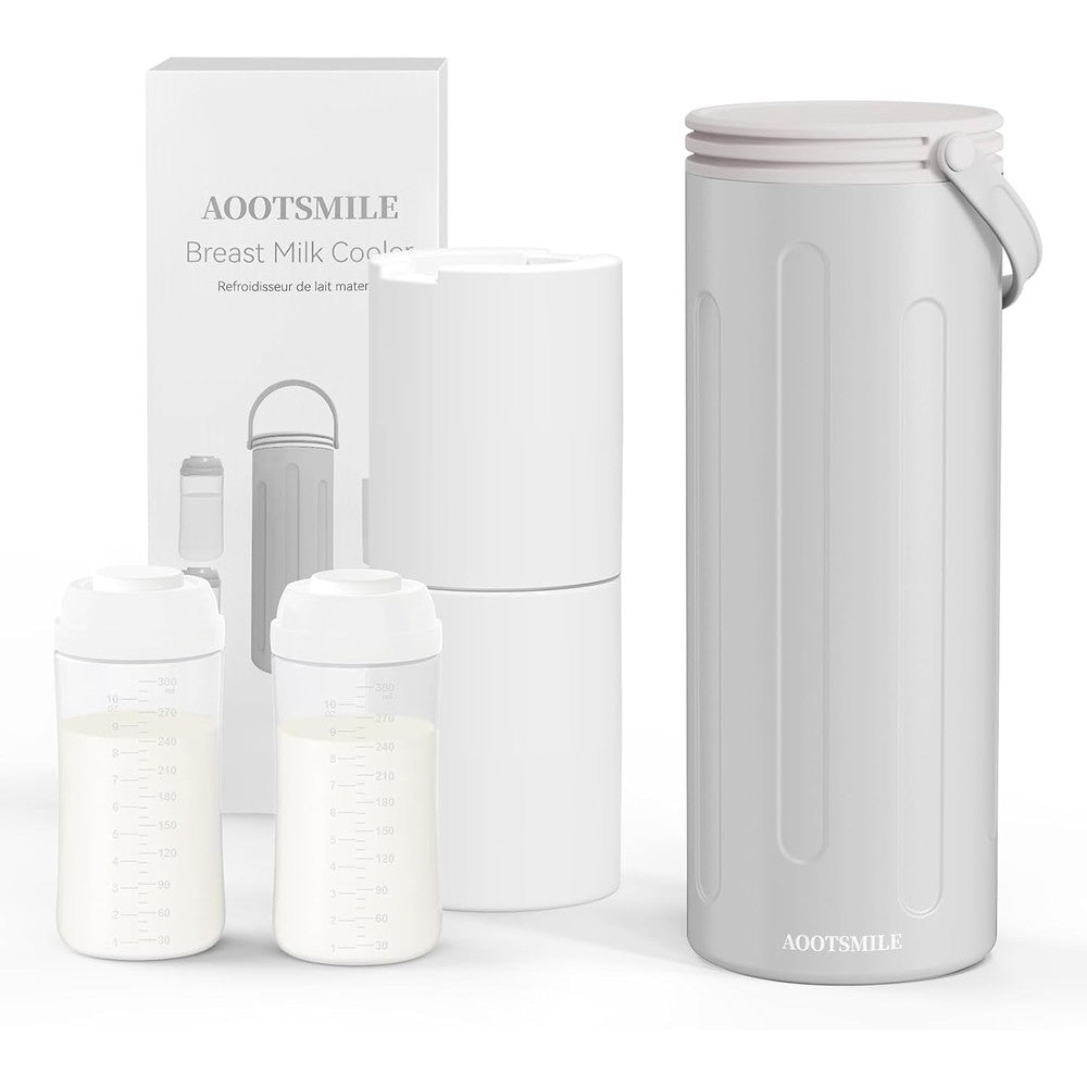 Lazyshine portable breast milk cooler front view